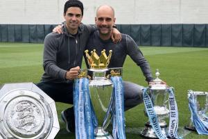 曼城有望再夺英格兰国内三冠王:英超登顶+足总杯进4强+已夺联赛杯