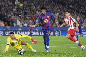 每体：拉什福德欧冠踢马竞时的态度让巴萨很不满，联赛也表现平平