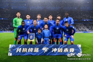 中超联赛第7轮 特谢拉盖伊破门 上海申花2-0战胜青岛海牛