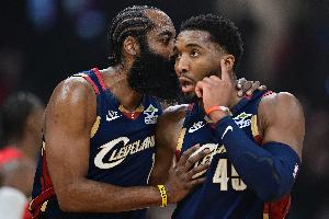 媒体人：哈登全场7失误&米切尔下半场没怎么拿分 对骑士显然不够